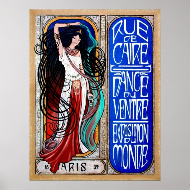 Dance Du Ventre Poster (Frente)