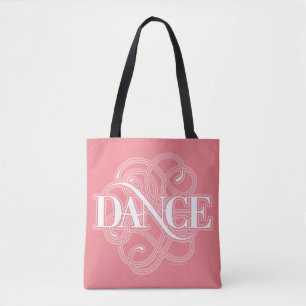 Dance Flourish Tote Bag