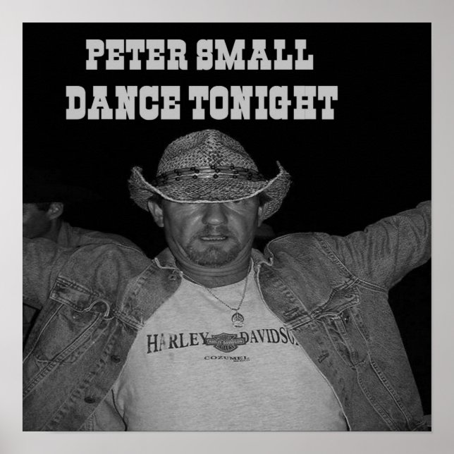 Dance hoje à noite Poster (Frente)