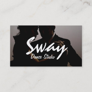 Dance Instrutor Studio Lessons Cartão de visita