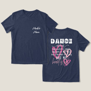 Dance Mãe Cheio Camisa Cardíaca