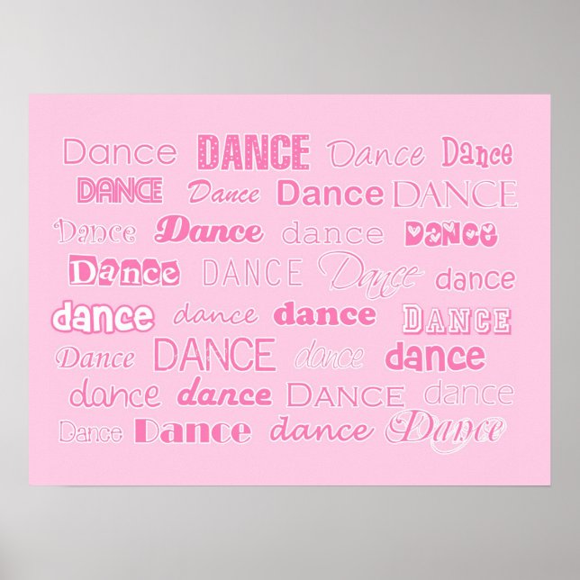 Dance Poster Pink (Frente)