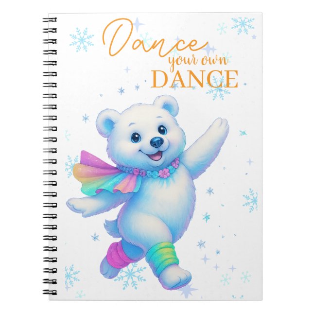 Dance seus Próprios Cadernos de Dança (Frente)