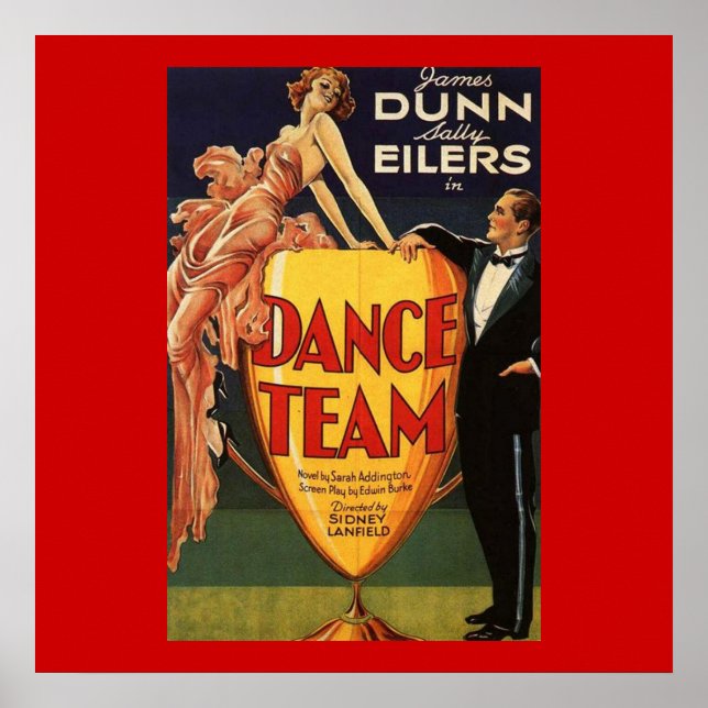 Dance Team Vintage Movie Poster 1932 (Frente)