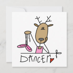 Dancer Reindeer T-shirts e presentes