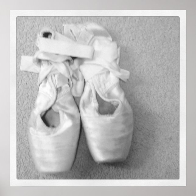 Dancers En Pointe Fotografia Poster (Frente)