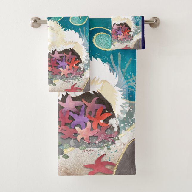 DANCIN COM O conjunto de toalhas de ovelha STARZ (Insitu)