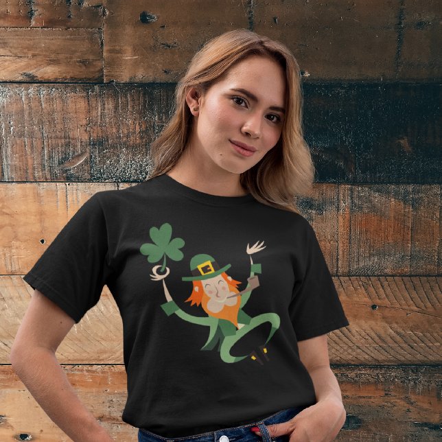 Dancing Leprechaun | Ruas. Camisas do dia de Patri (Criador carregado)