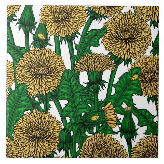 Dandélio em branco (Frente)