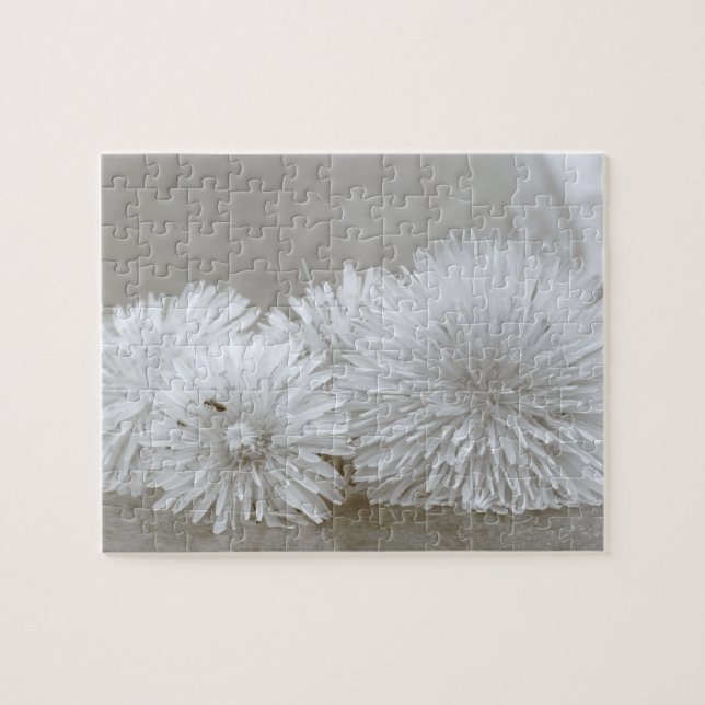 Dandélio flutuante na Quebra-cabeça de "Água" (Horizontal)