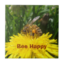 Dandelion Bee Happy