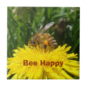 Dandelion Bee Happy