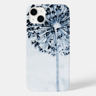 Dandelion Deseja Floral Personalizado Azul-Chic