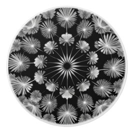 Dandelion preto e branco