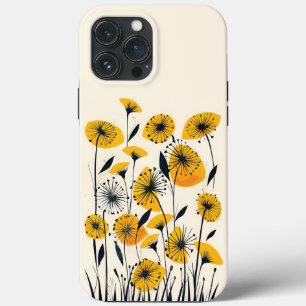 Dandelion wildflower field