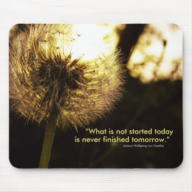 Dandelion Wisdoms Mousepad (Frente)