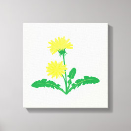 Dandelions Art Canvas Print