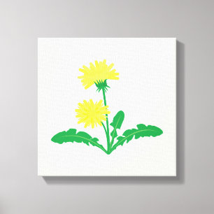 Dandelions Art Canvas Print
