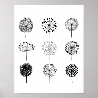 Dandelions Art Impressão