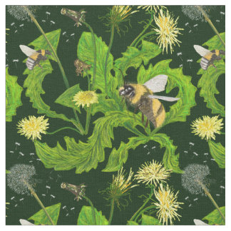 Dandelions n Bees - Tecido