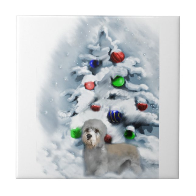 Dandie Dinmont Christmas (Frente)