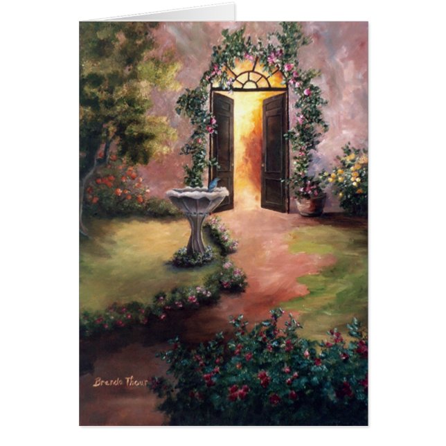 Dando boas-vindas ao cartão claro (Frente)