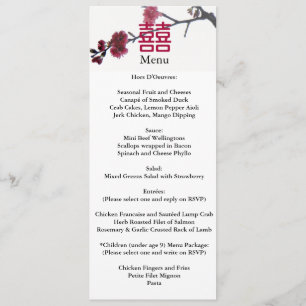 Dando boas-vindas ao menu dobro de Sakura da