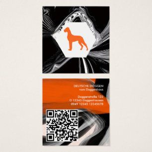 Dane Moderno Abstrato Laranja 