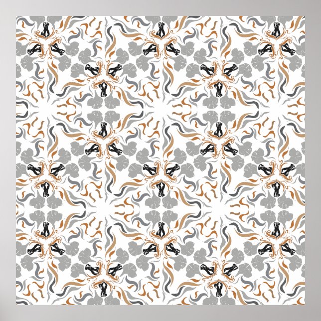 Dane Pattern Poster (Frente)