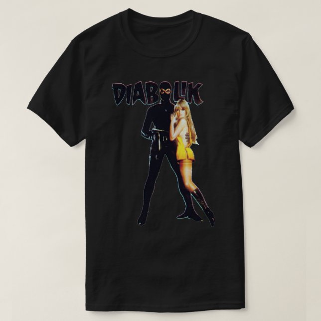 Danger Diabolik - Camiseta Essencial (Frente do Design)
