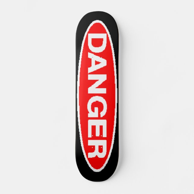 Danger Skateboard (Frente)