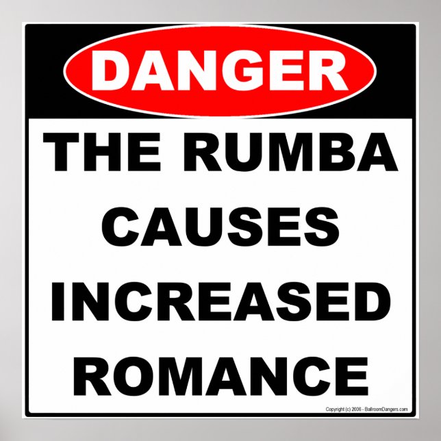 Dangers Rumba Posters (Frente)