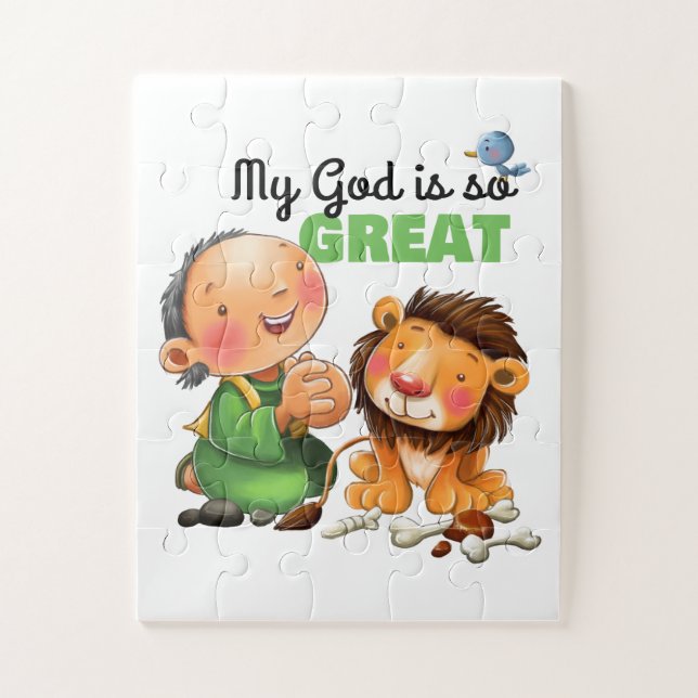 Daniel e o quebra-cabeça dos leões (Vertical)