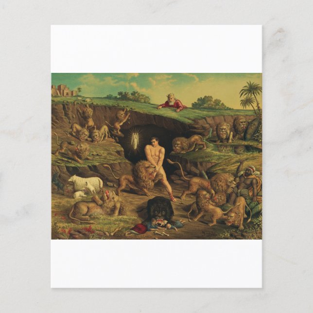 Daniel no Lions'Den (Frente)