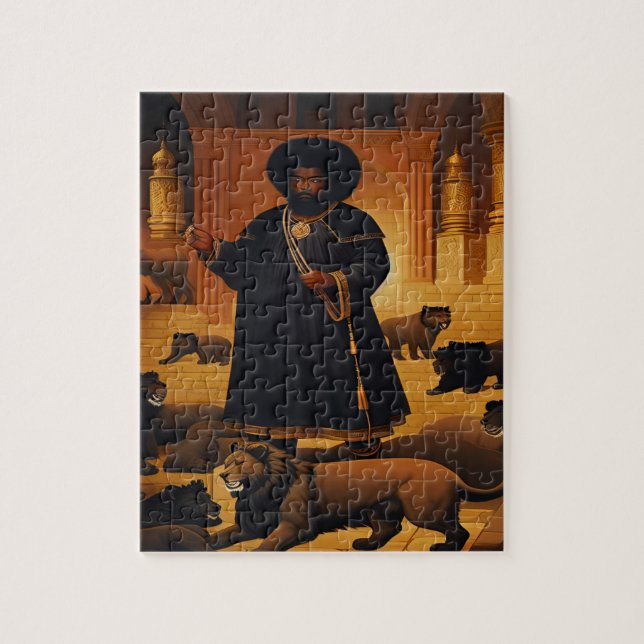 Daniel no Quebra-cabeça dos Leões Den (Vertical)