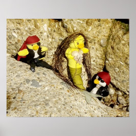 Danni, a Sereia e o Poster Pirates