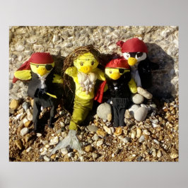 Danni, a Sereia e o Poster Pirates