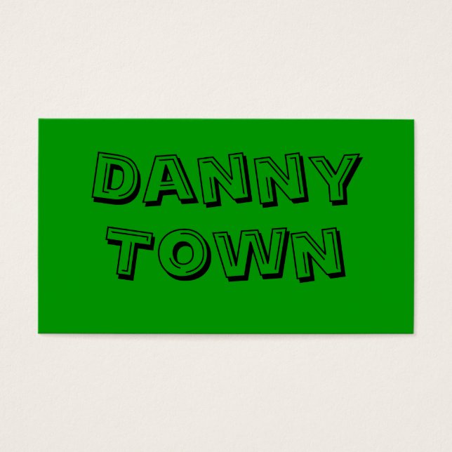 Danny, Cidade (Frente)