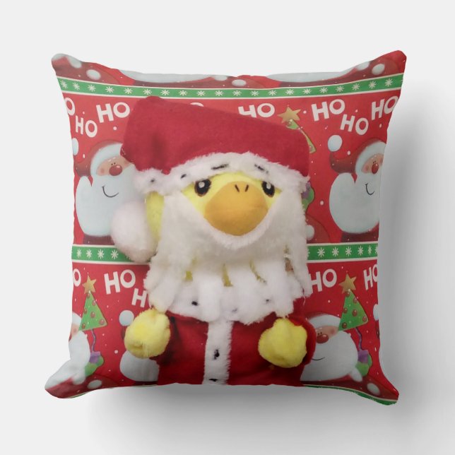 Danny Duck Papai Noel Almofada de Natal (Frente)