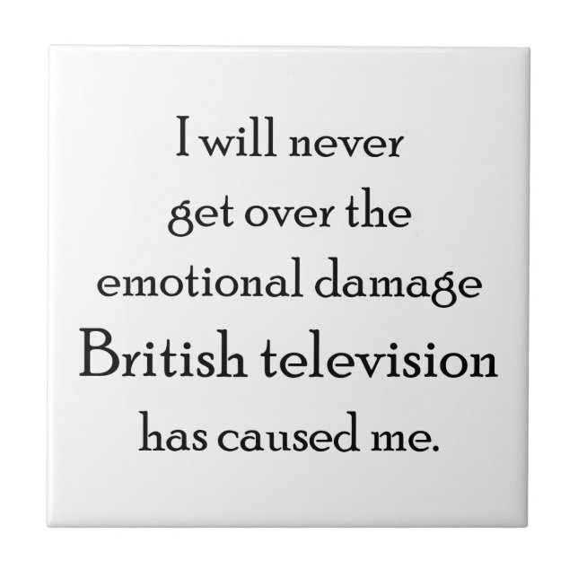Dano Emocional da TV Britânica (Frente)