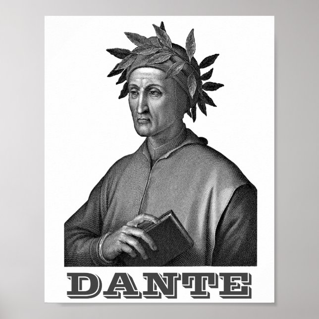 Dante Alighieri Poster (Frente)