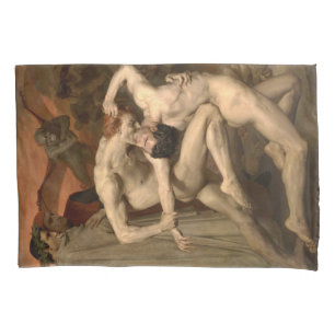 Dante e Virgil no Inferno (por Bouguereau)