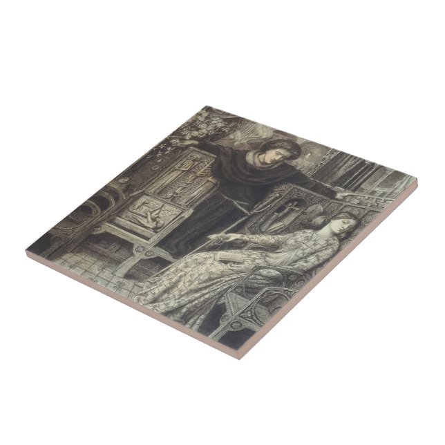 Dante Gabriel Rossetti: Hamlet e Ophelia (Lateral)