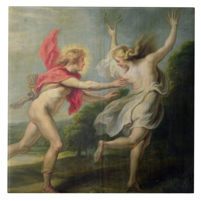 Daphne e Apollo (óleo) (Frente)