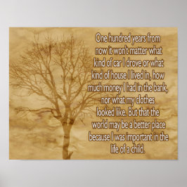 Daqui a 100 anos *** poster art