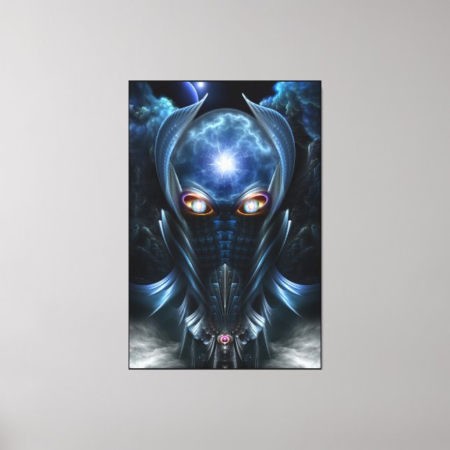 Darian Warrior Canvas Print (Frente)