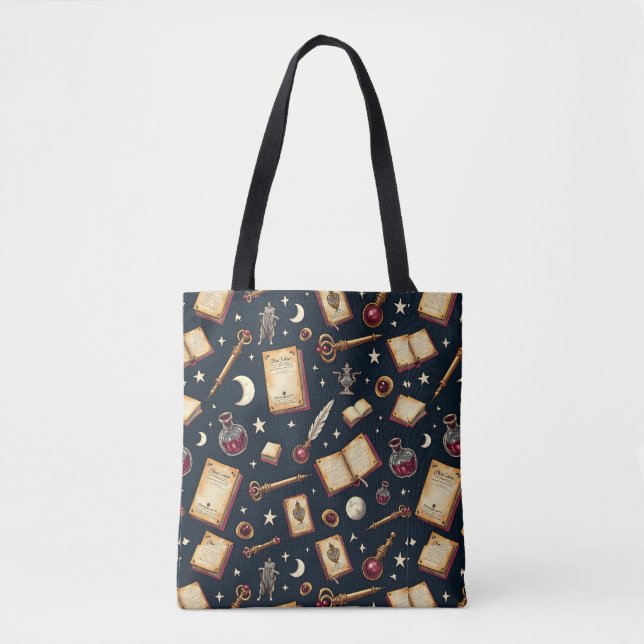Dark Academia Tote Bag - Na moda e Versatile (Frente)