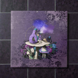 Dark Alice Rustic Deep Purple Caterpillar