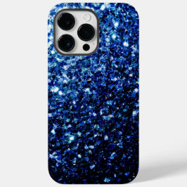 Dark Blue deep shiny faux glitter sparkles