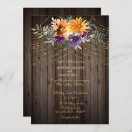 Dark Brown Barnboard String Luz do Sol